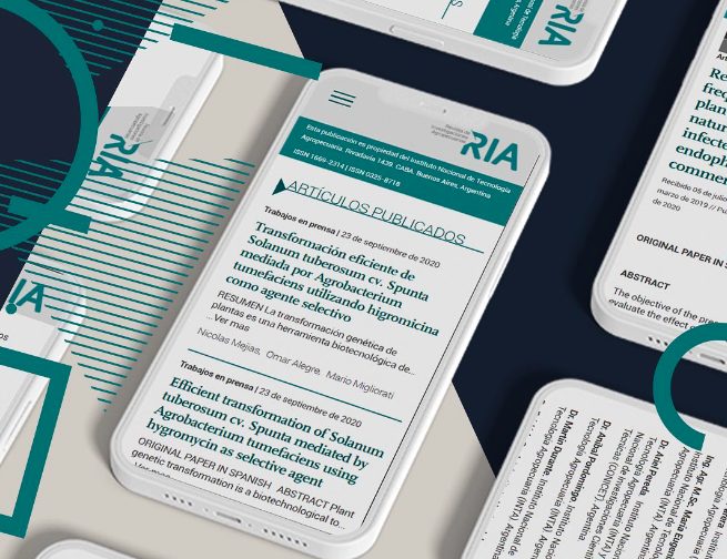 Publicamos el nuevo sitio Web de la Revista de Investigaciones Agropecuarias (RIA)